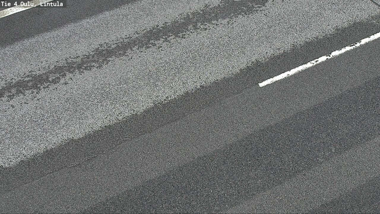 Weather Camera Image Väg 4 Uleåborg, Lintula, Oulu, Pohjois-Pohjanmaa