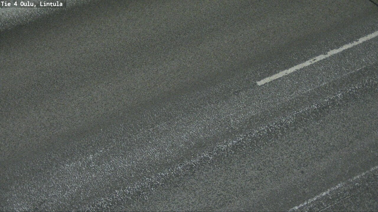 Weather Camera Image Väg 4 Uleåborg, Lintula, Oulu, Pohjois-Pohjanmaa