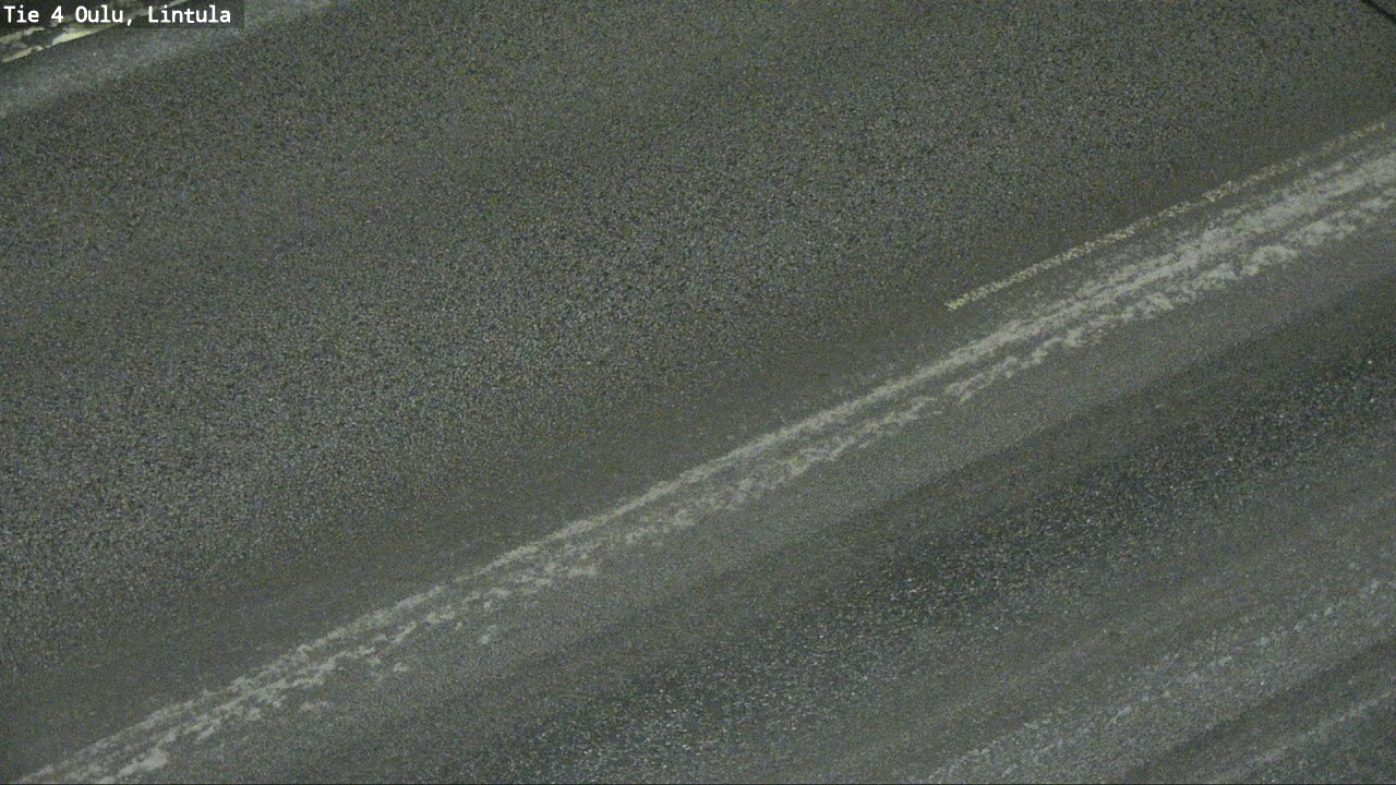 Weather Camera Image Väg 4 Uleåborg, Lintula, Oulu, Pohjois-Pohjanmaa