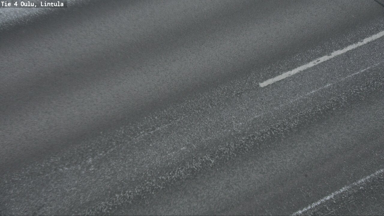 Weather Camera Image Väg 4 Uleåborg, Lintula, Oulu, Pohjois-Pohjanmaa