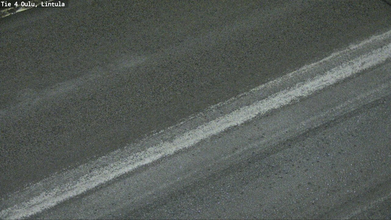 Weather Camera Image Väg 4 Uleåborg, Lintula, Oulu, Pohjois-Pohjanmaa
