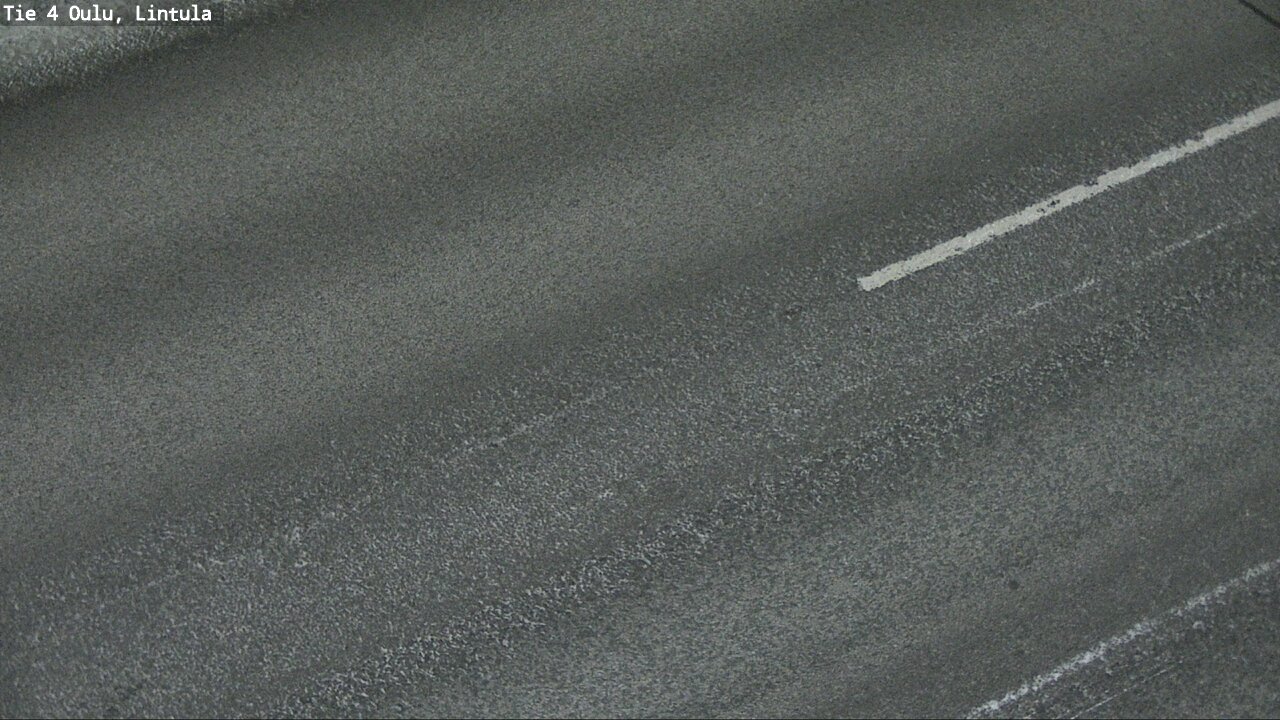 Weather Camera Image Väg 4 Uleåborg, Lintula, Oulu, Pohjois-Pohjanmaa