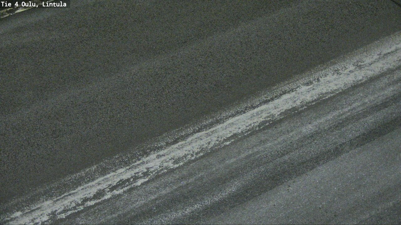 Weather Camera Image Väg 4 Uleåborg, Lintula, Oulu, Pohjois-Pohjanmaa