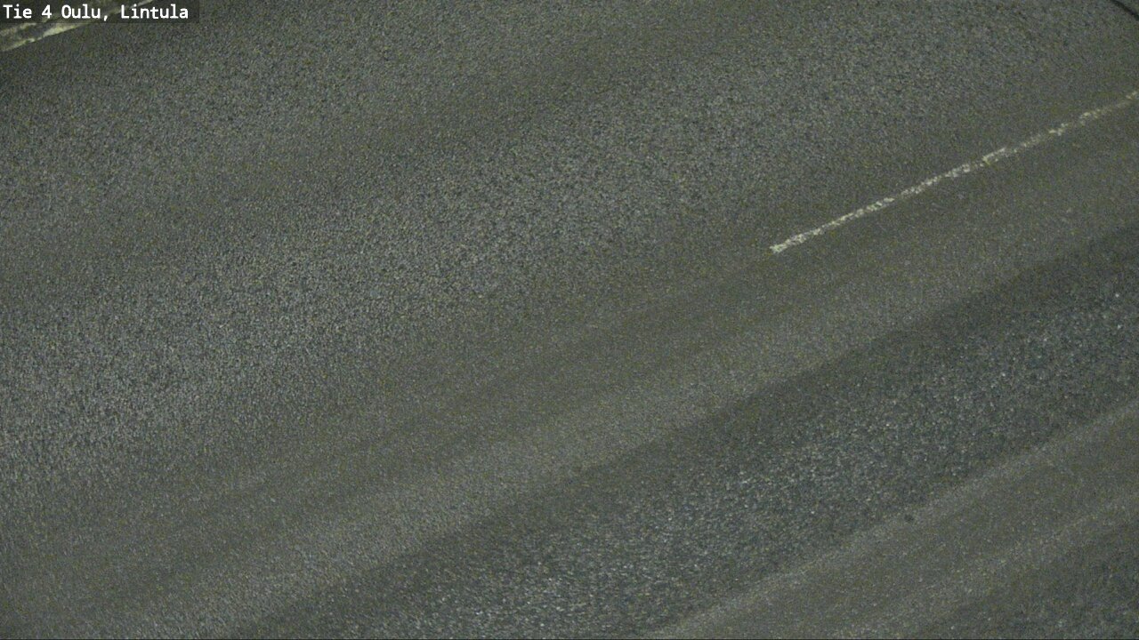 Weather Camera Image Väg 4 Uleåborg, Lintula, Oulu, Pohjois-Pohjanmaa