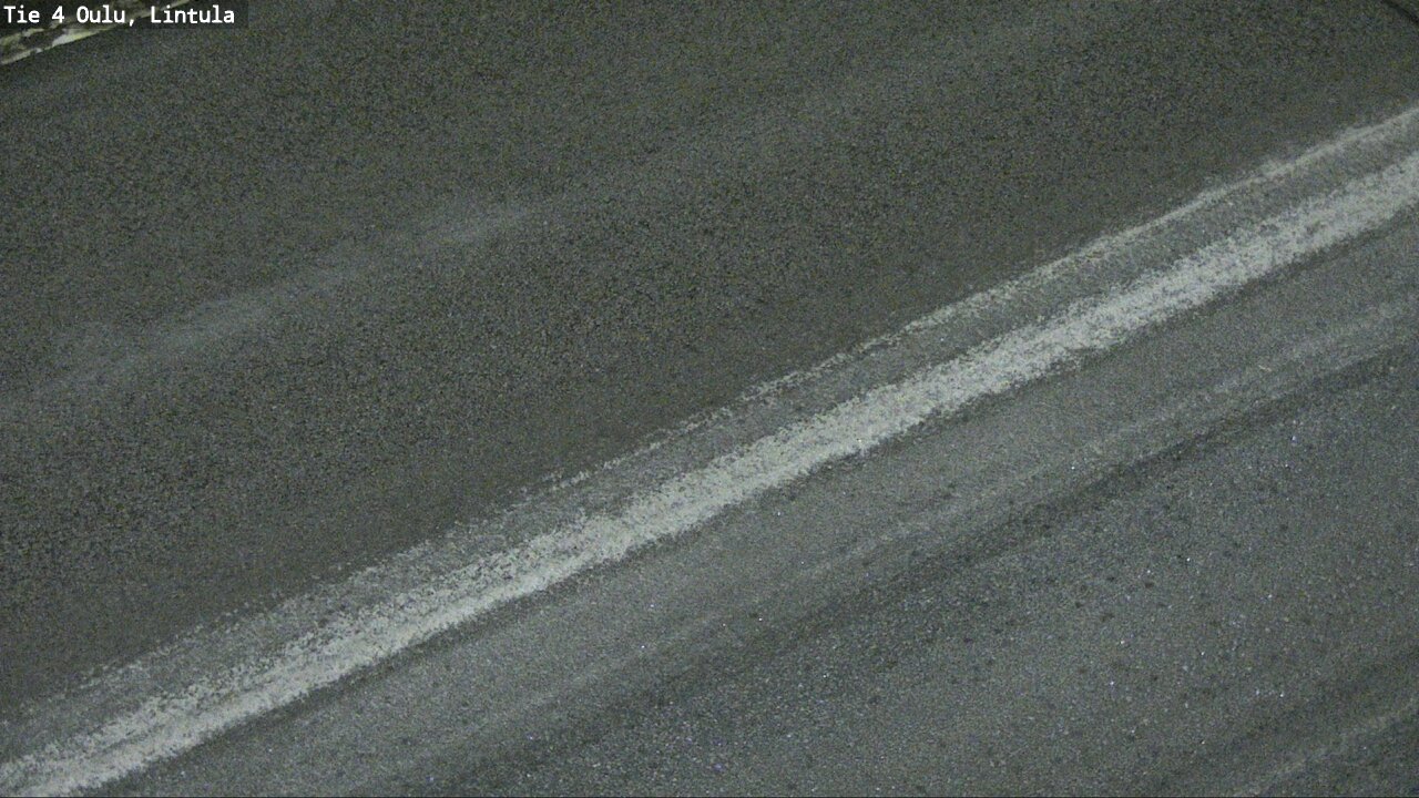 Weather Camera Image Väg 4 Uleåborg, Lintula, Oulu, Pohjois-Pohjanmaa