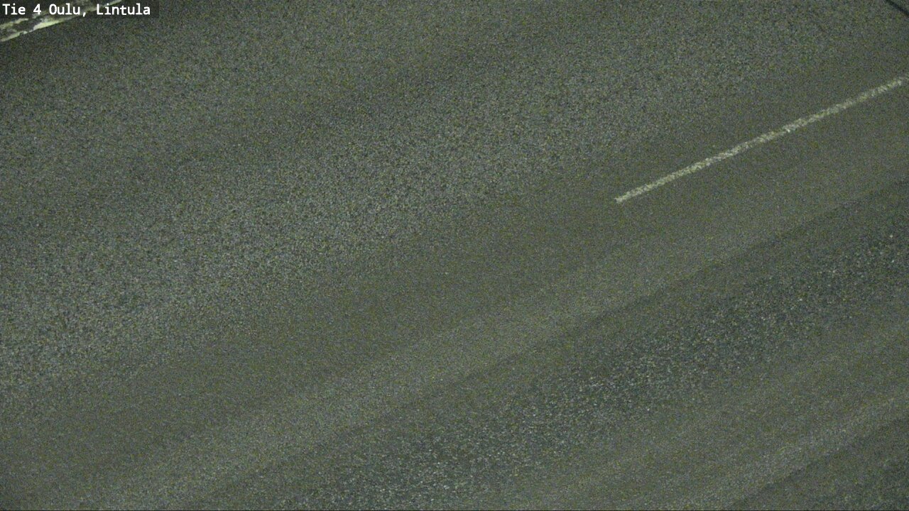 Weather Camera Image Väg 4 Uleåborg, Lintula, Oulu, Pohjois-Pohjanmaa