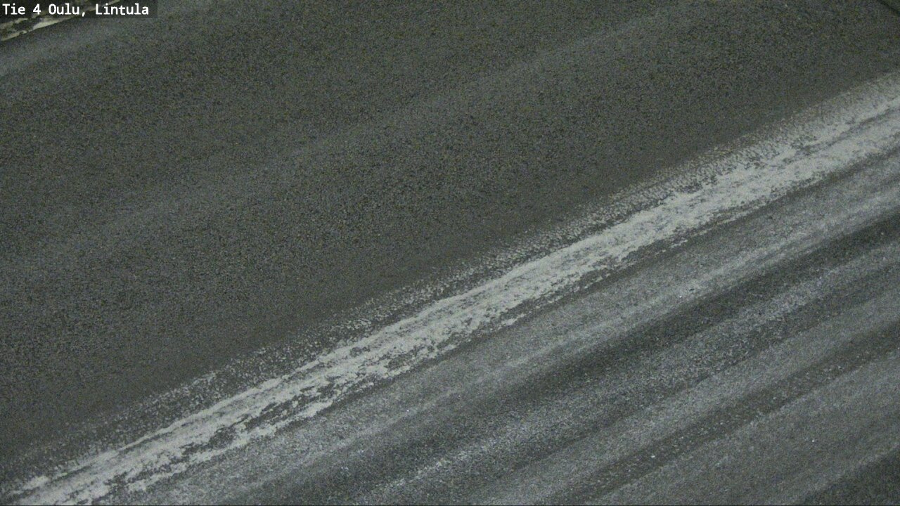 Weather Camera Image Väg 4 Uleåborg, Lintula, Oulu, Pohjois-Pohjanmaa