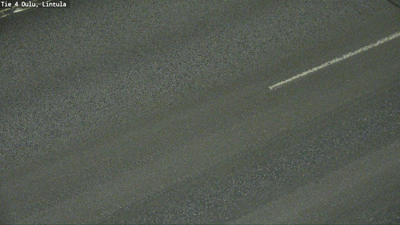 Weather Camera Image Väg 4 Uleåborg, Lintula, Oulu, Pohjois-Pohjanmaa