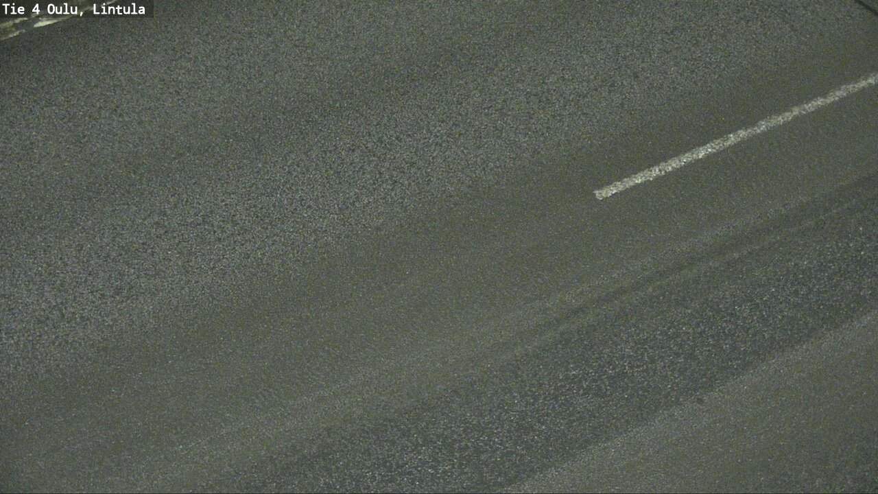 Weather Camera Image Väg 4 Uleåborg, Lintula, Oulu, Pohjois-Pohjanmaa