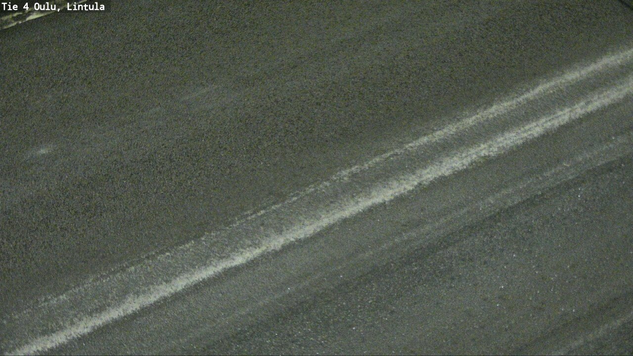 Weather Camera Image Väg 4 Uleåborg, Lintula, Oulu, Pohjois-Pohjanmaa