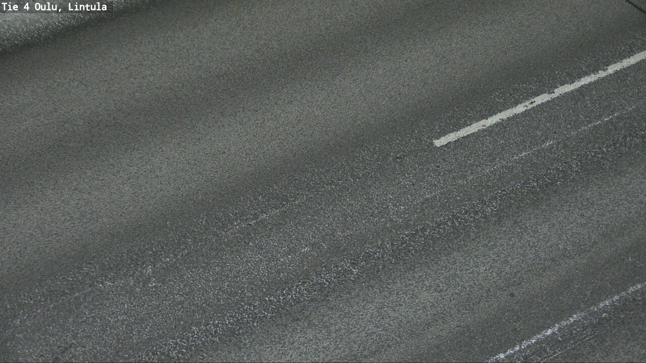 Weather Camera Image Väg 4 Uleåborg, Lintula, Oulu, Pohjois-Pohjanmaa