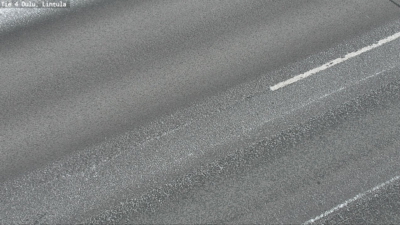 Weather Camera Image Väg 4 Uleåborg, Lintula, Oulu, Pohjois-Pohjanmaa