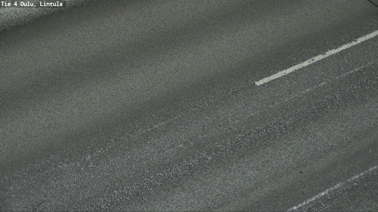 Weather Camera Image Väg 4 Uleåborg, Lintula, Oulu, Pohjois-Pohjanmaa