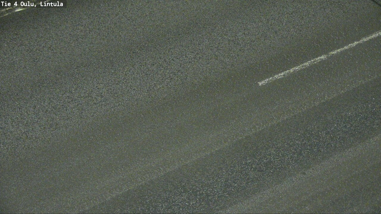 Weather Camera Image Väg 4 Uleåborg, Lintula, Oulu, Pohjois-Pohjanmaa