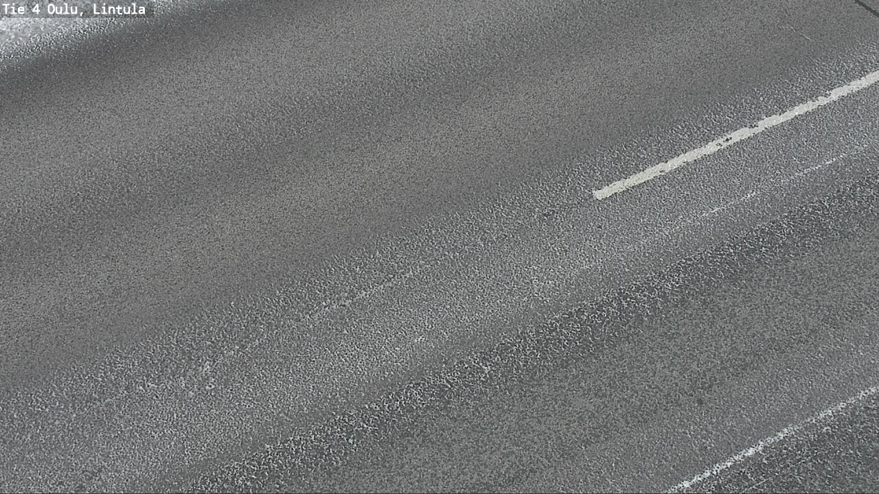 Weather Camera Image Väg 4 Uleåborg, Lintula, Oulu, Pohjois-Pohjanmaa