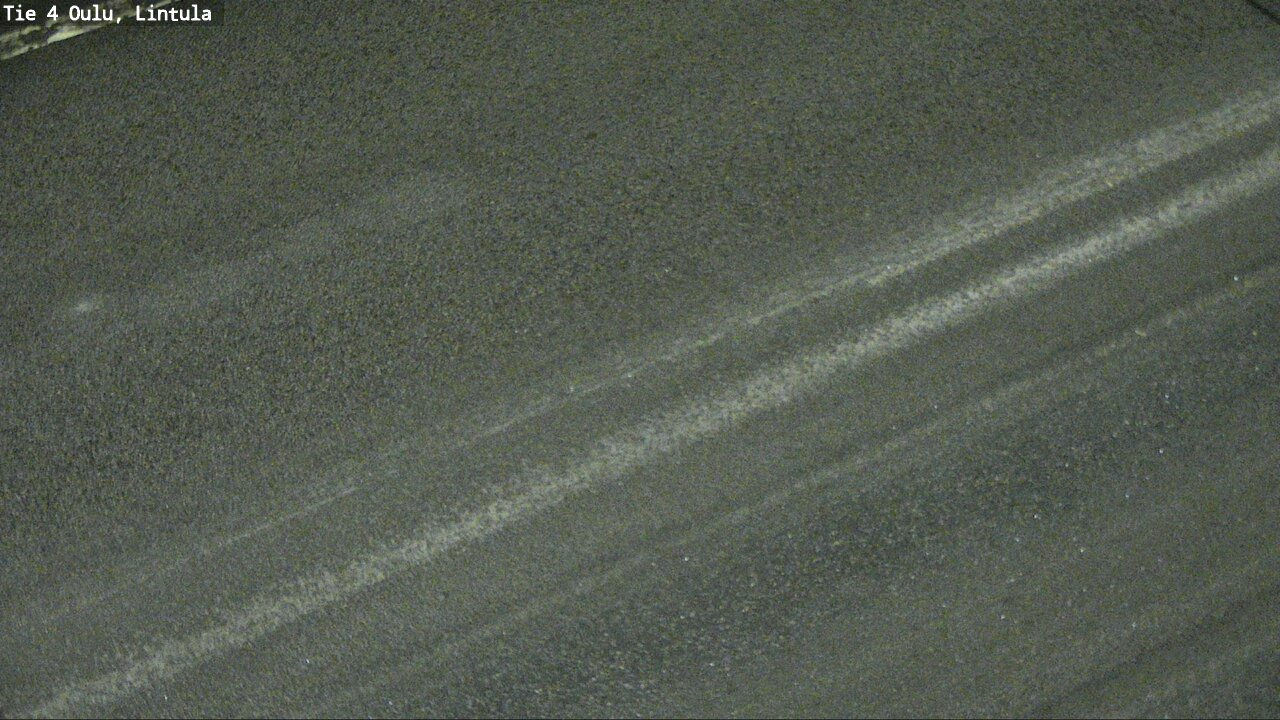 Weather Camera Image Väg 4 Uleåborg, Lintula, Oulu, Pohjois-Pohjanmaa