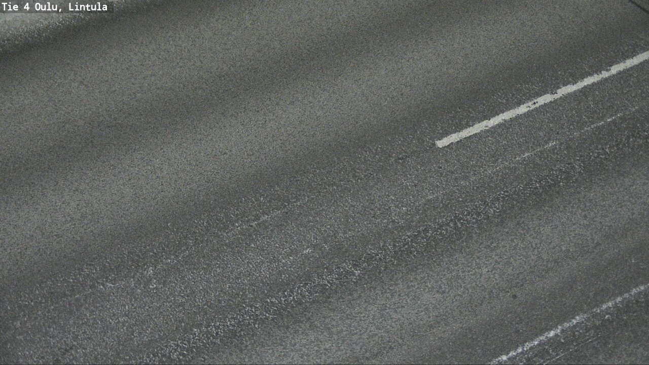 Weather Camera Image Väg 4 Uleåborg, Lintula, Oulu, Pohjois-Pohjanmaa