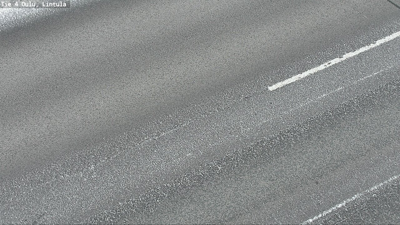 Weather Camera Image Väg 4 Uleåborg, Lintula, Oulu, Pohjois-Pohjanmaa