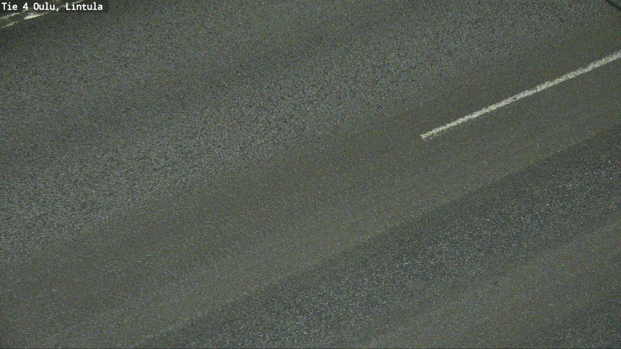 Weather Camera Image Väg 4 Uleåborg, Lintula, Oulu, Pohjois-Pohjanmaa