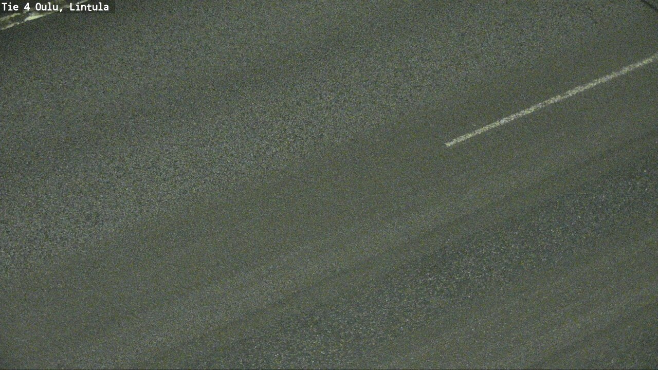 Weather Camera Image Väg 4 Uleåborg, Lintula, Oulu, Pohjois-Pohjanmaa