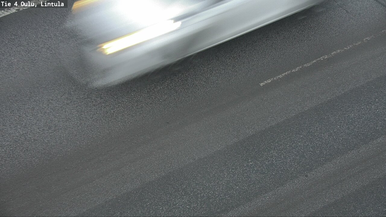 Weather Camera Image Väg 4 Uleåborg, Lintula, Oulu, Pohjois-Pohjanmaa