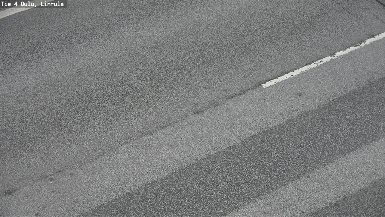 Weather Camera Image Väg 4 Uleåborg, Lintula, Oulu, Pohjois-Pohjanmaa