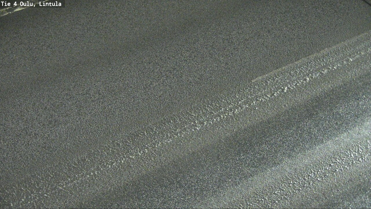 Weather Camera Image Väg 4 Uleåborg, Lintula, Oulu, Pohjois-Pohjanmaa