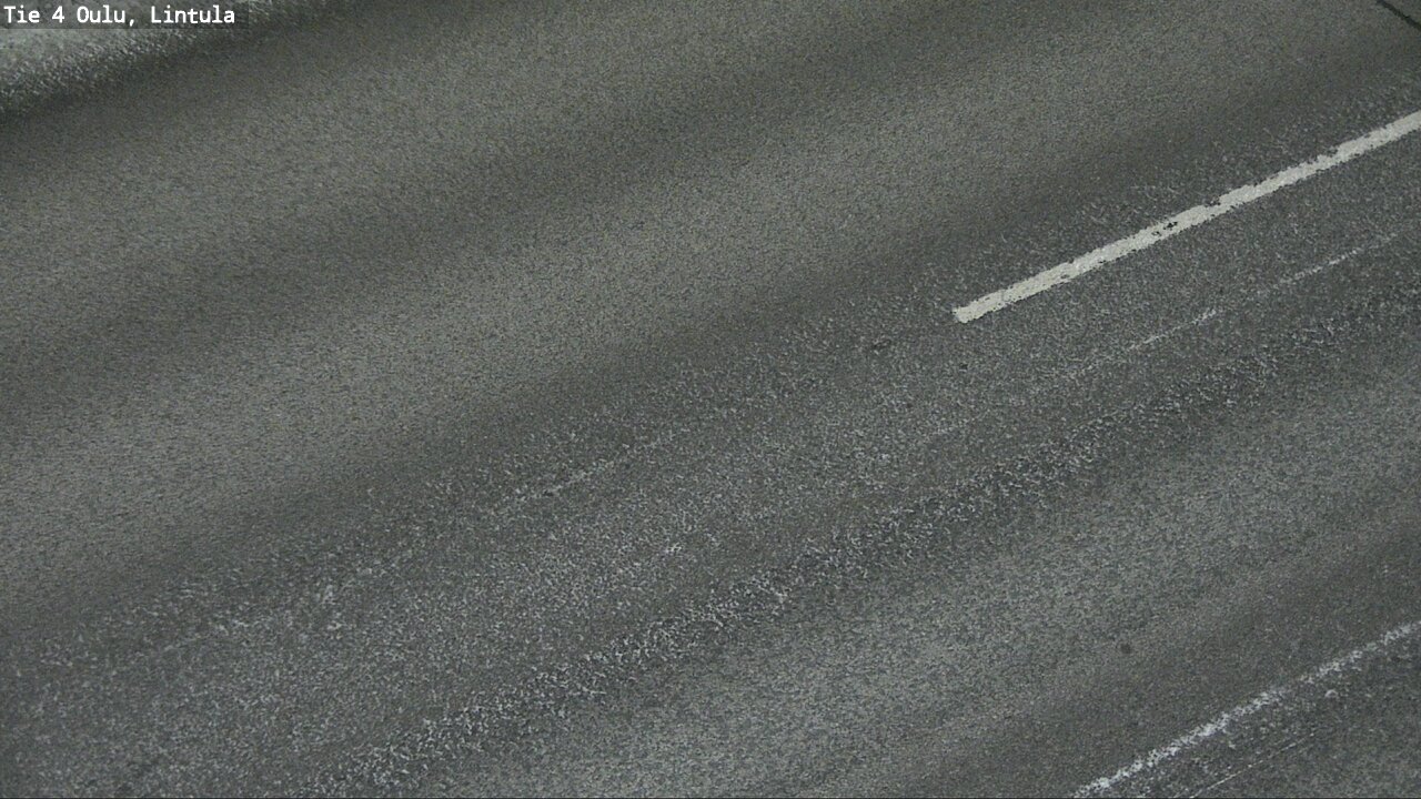 Weather Camera Image Väg 4 Uleåborg, Lintula, Oulu, Pohjois-Pohjanmaa