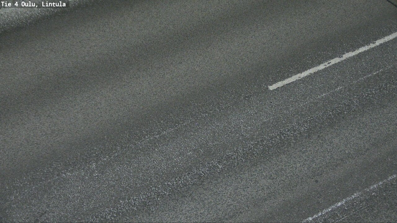 Weather Camera Image Väg 4 Uleåborg, Lintula, Oulu, Pohjois-Pohjanmaa