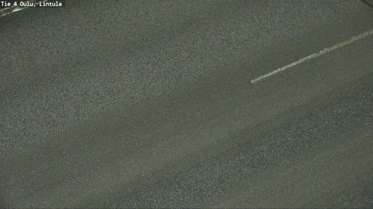 Weather Camera Image Väg 4 Uleåborg, Lintula, Oulu, Pohjois-Pohjanmaa