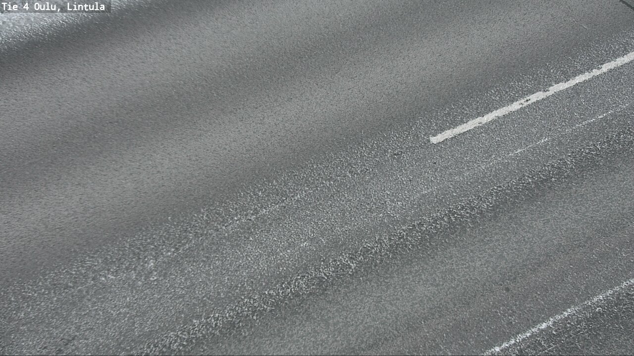 Weather Camera Image Väg 4 Uleåborg, Lintula, Oulu, Pohjois-Pohjanmaa