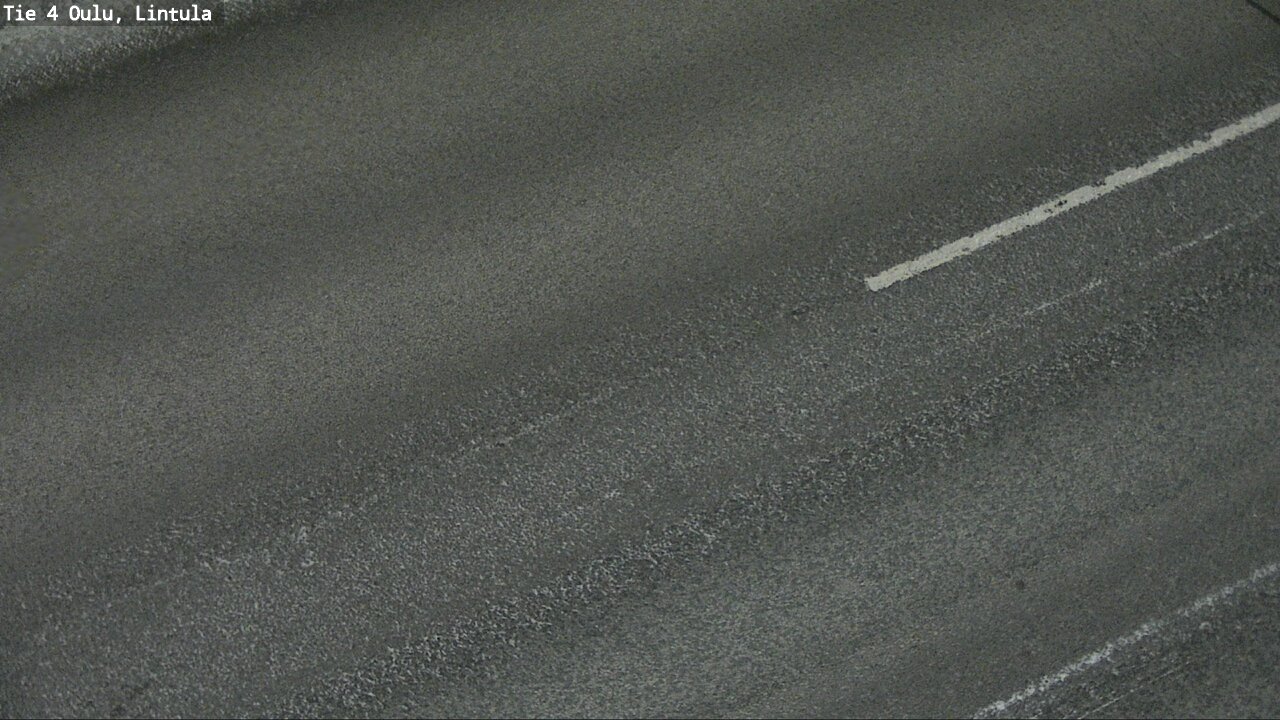 Weather Camera Image Väg 4 Uleåborg, Lintula, Oulu, Pohjois-Pohjanmaa