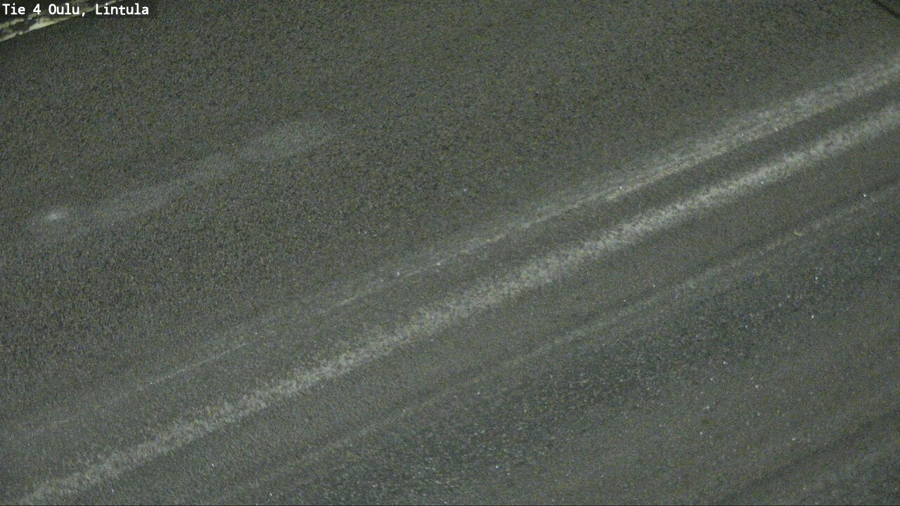 Weather Camera Image Väg 4 Uleåborg, Lintula, Oulu, Pohjois-Pohjanmaa