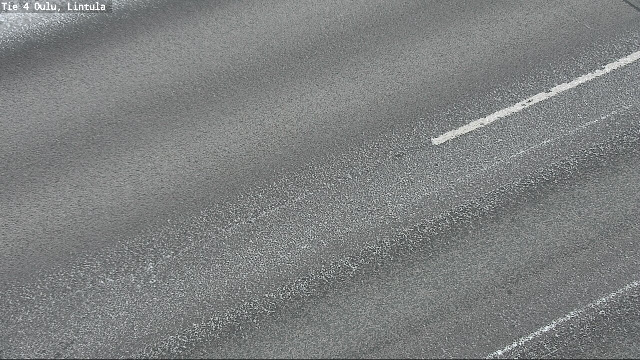 Weather Camera Image Väg 4 Uleåborg, Lintula, Oulu, Pohjois-Pohjanmaa