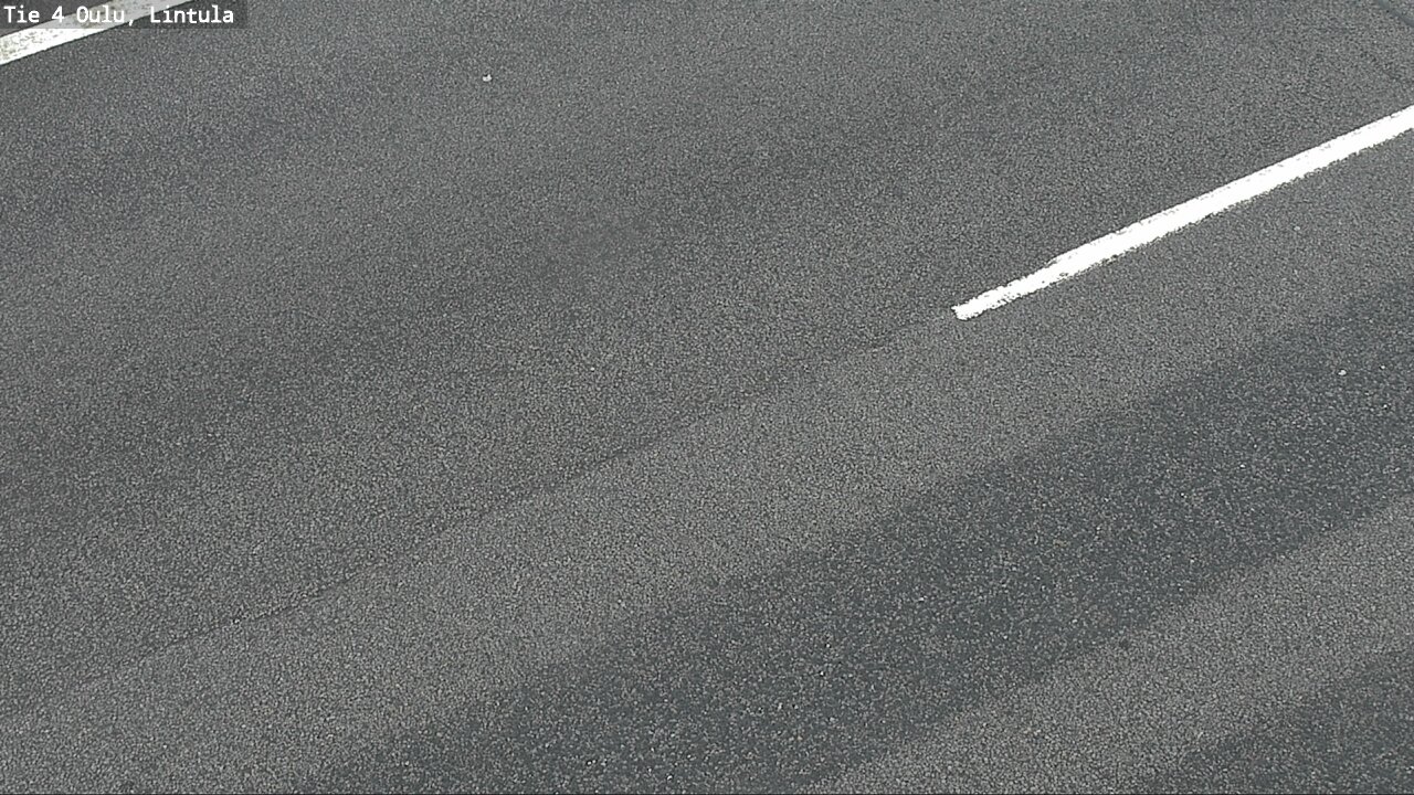Weather Camera Image Väg 4 Uleåborg, Lintula, Oulu, Pohjois-Pohjanmaa