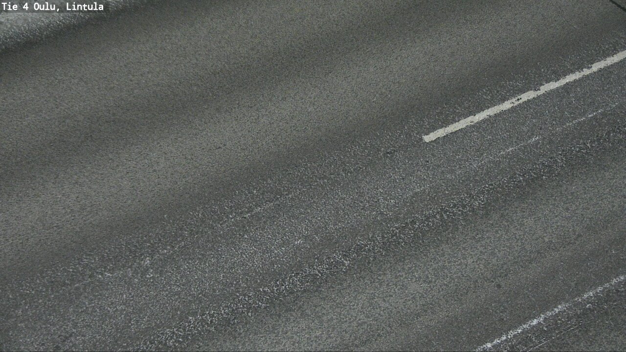 Weather Camera Image Väg 4 Uleåborg, Lintula, Oulu, Pohjois-Pohjanmaa