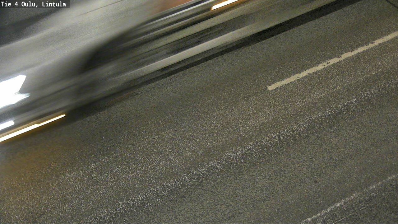 Weather Camera Image Väg 4 Uleåborg, Lintula, Oulu, Pohjois-Pohjanmaa