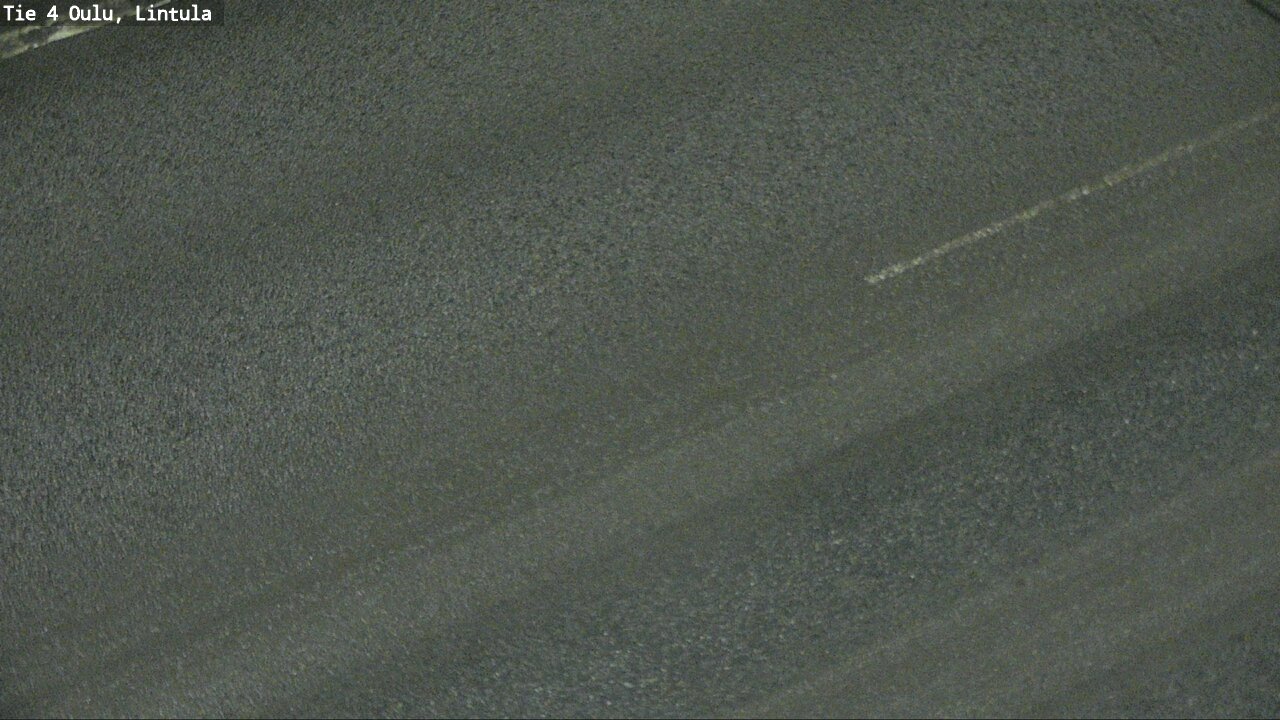 Weather Camera Image Väg 4 Uleåborg, Lintula, Oulu, Pohjois-Pohjanmaa