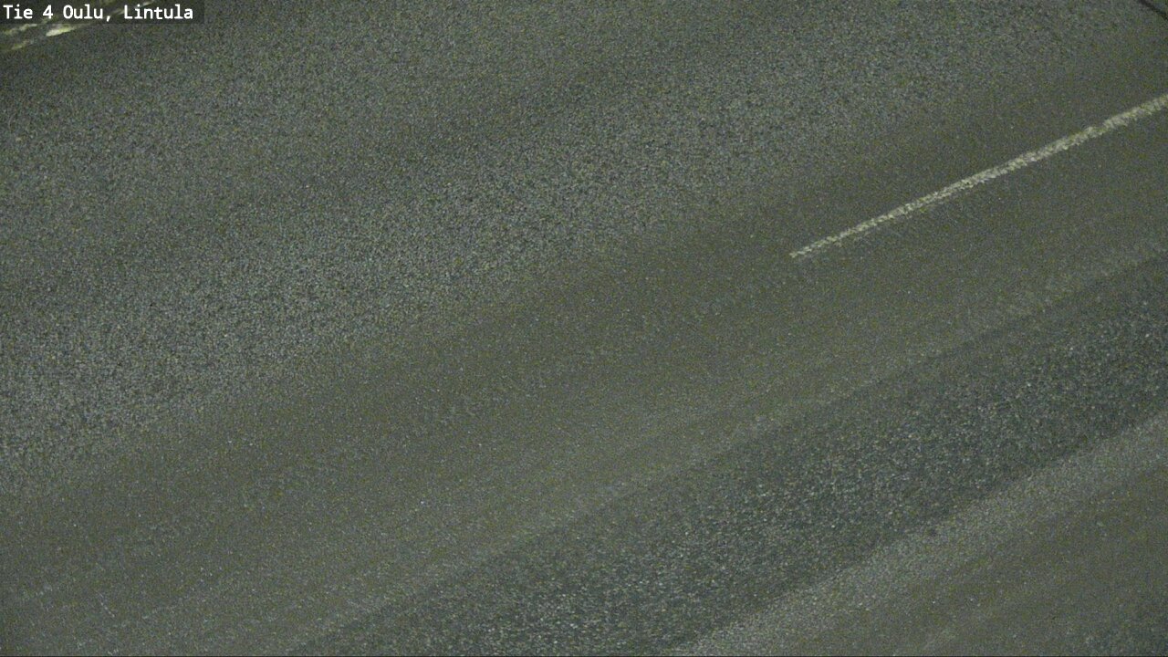 Weather Camera Image Väg 4 Uleåborg, Lintula, Oulu, Pohjois-Pohjanmaa