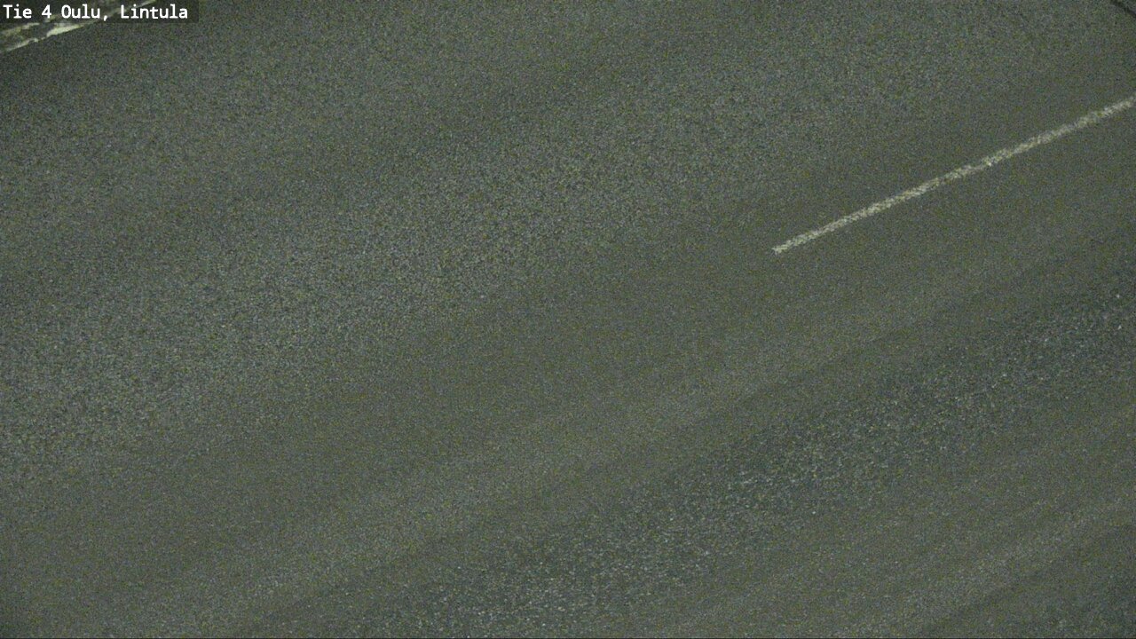 Weather Camera Image Väg 4 Uleåborg, Lintula, Oulu, Pohjois-Pohjanmaa