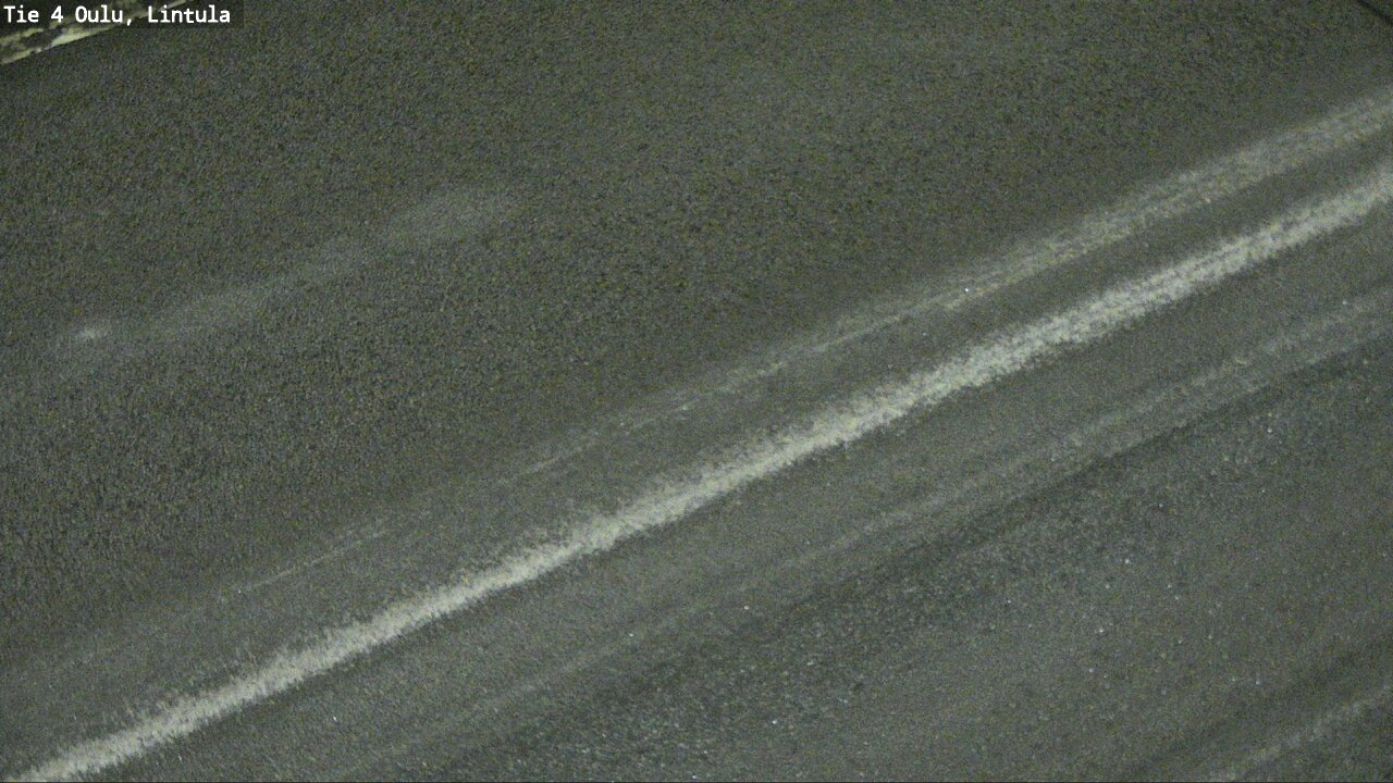 Weather Camera Image Väg 4 Uleåborg, Lintula, Oulu, Pohjois-Pohjanmaa