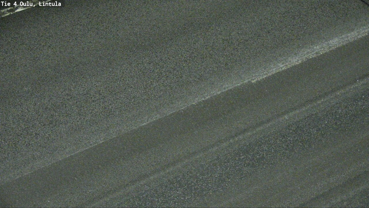 Weather Camera Image Väg 4 Uleåborg, Lintula, Oulu, Pohjois-Pohjanmaa