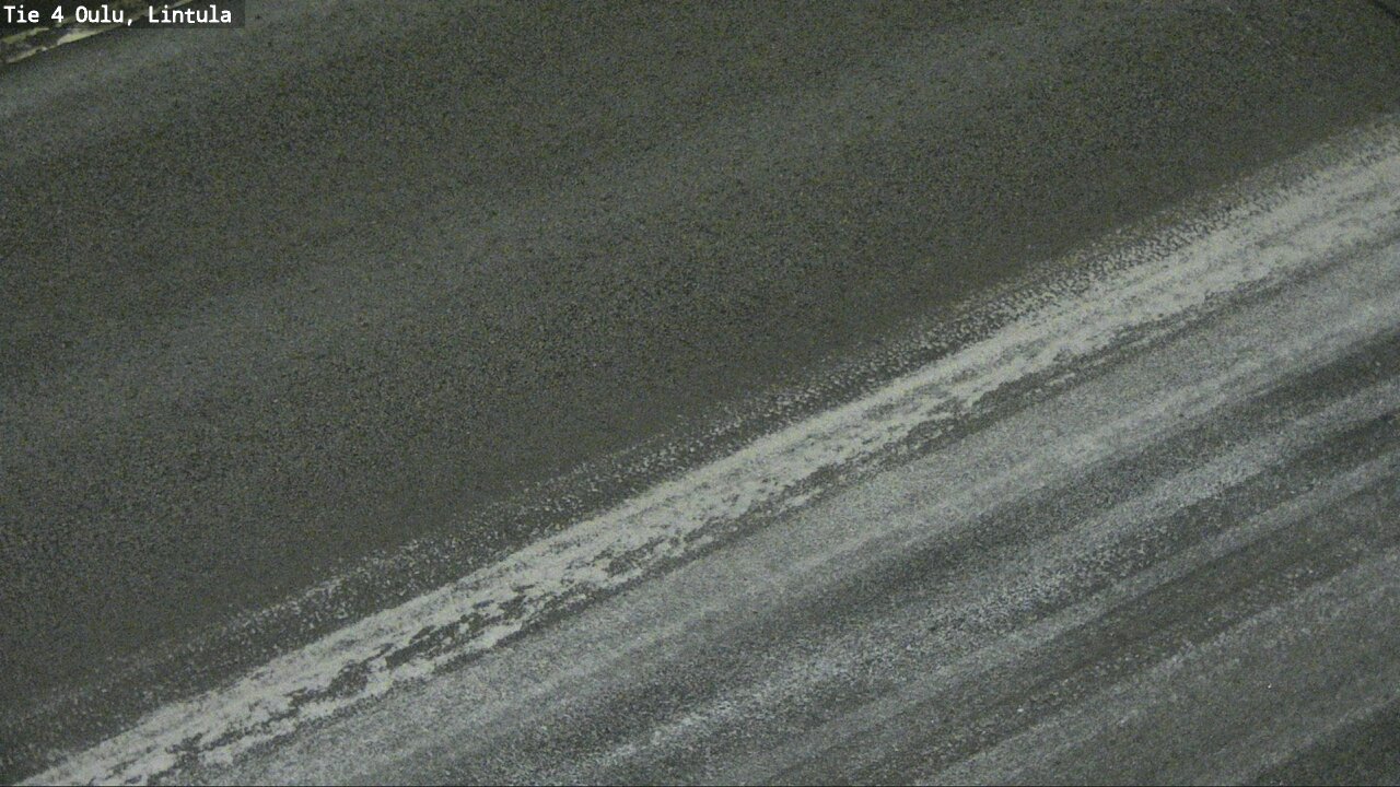 Weather Camera Image Väg 4 Uleåborg, Lintula, Oulu, Pohjois-Pohjanmaa
