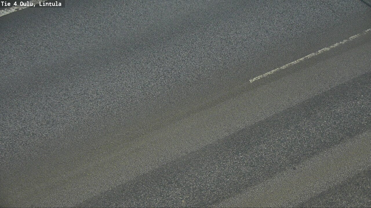 Weather Camera Image Väg 4 Uleåborg, Lintula, Oulu, Pohjois-Pohjanmaa