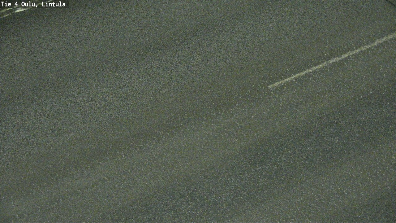 Weather Camera Image Väg 4 Uleåborg, Lintula, Oulu, Pohjois-Pohjanmaa