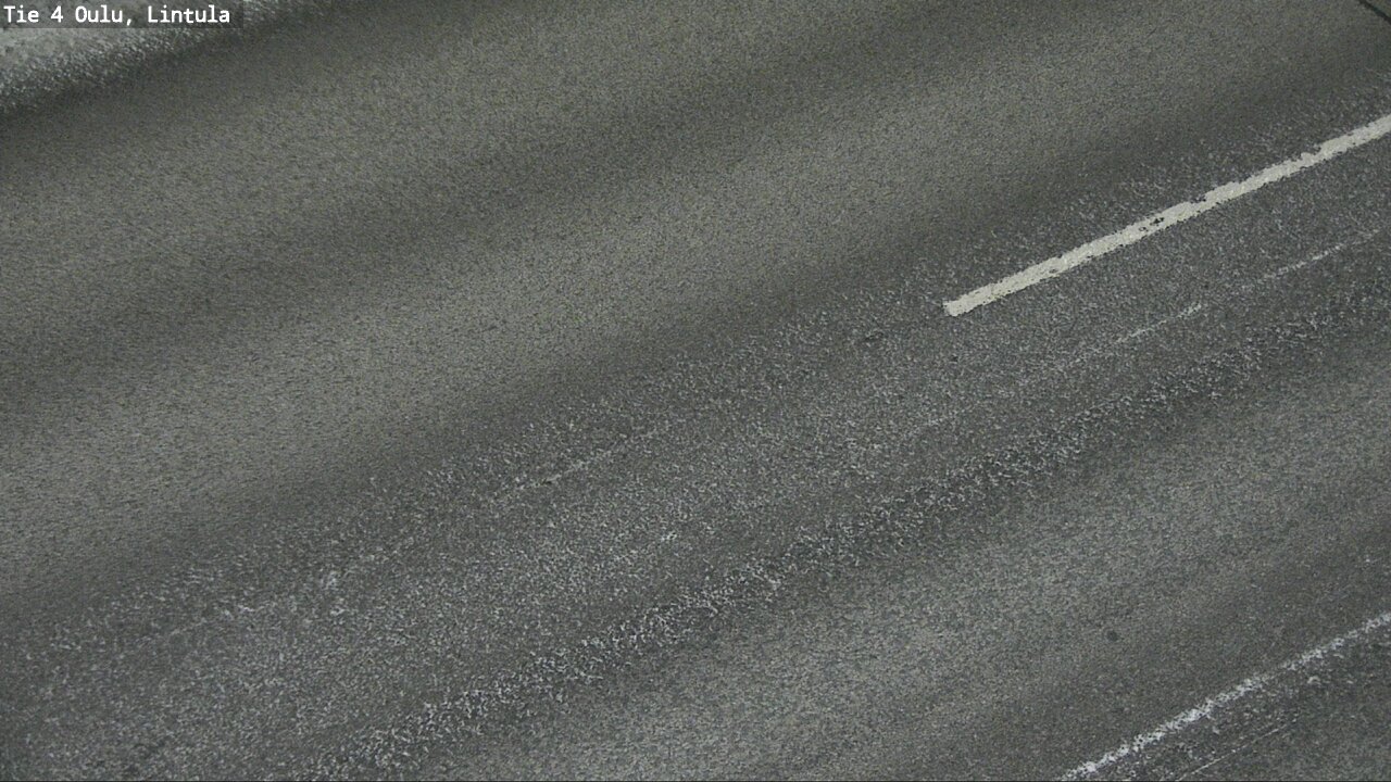 Weather Camera Image Väg 4 Uleåborg, Lintula, Oulu, Pohjois-Pohjanmaa