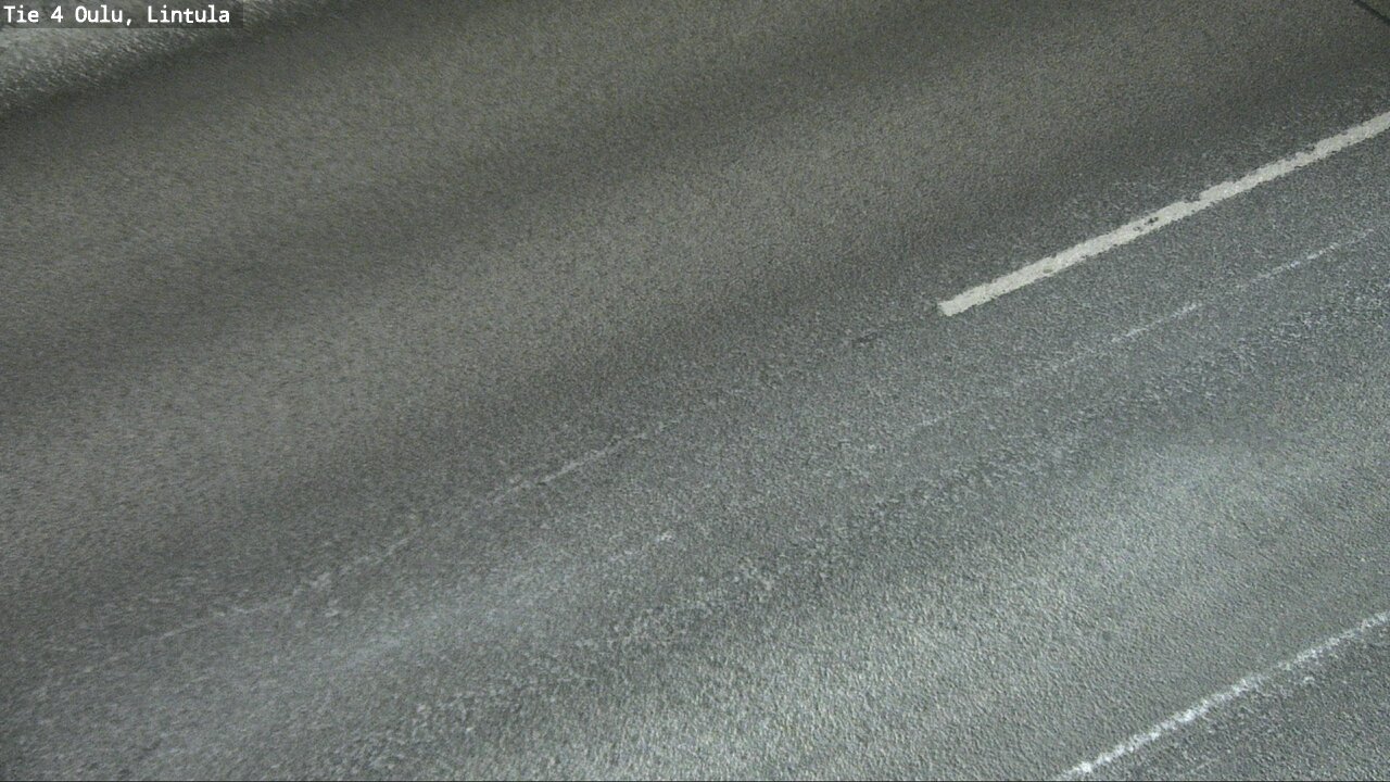 Weather Camera Image Väg 4 Uleåborg, Lintula, Oulu, Pohjois-Pohjanmaa