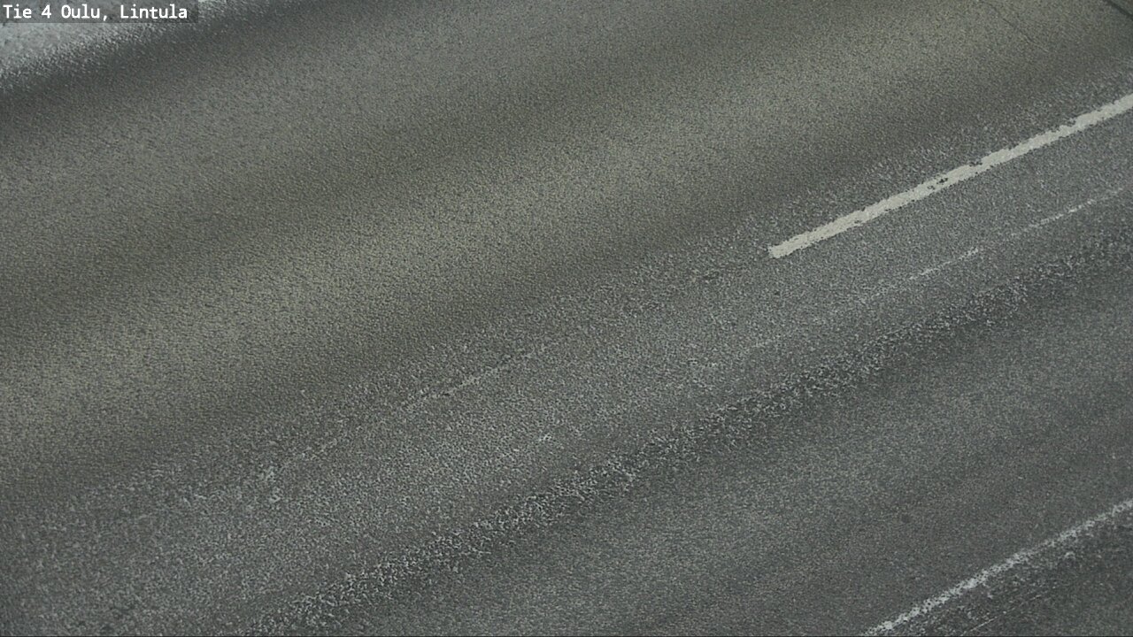 Weather Camera Image Väg 4 Uleåborg, Lintula, Oulu, Pohjois-Pohjanmaa