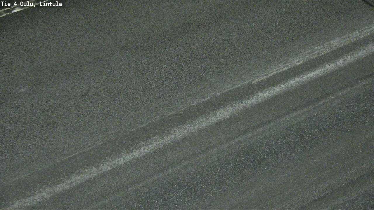 Weather Camera Image Väg 4 Uleåborg, Lintula, Oulu, Pohjois-Pohjanmaa