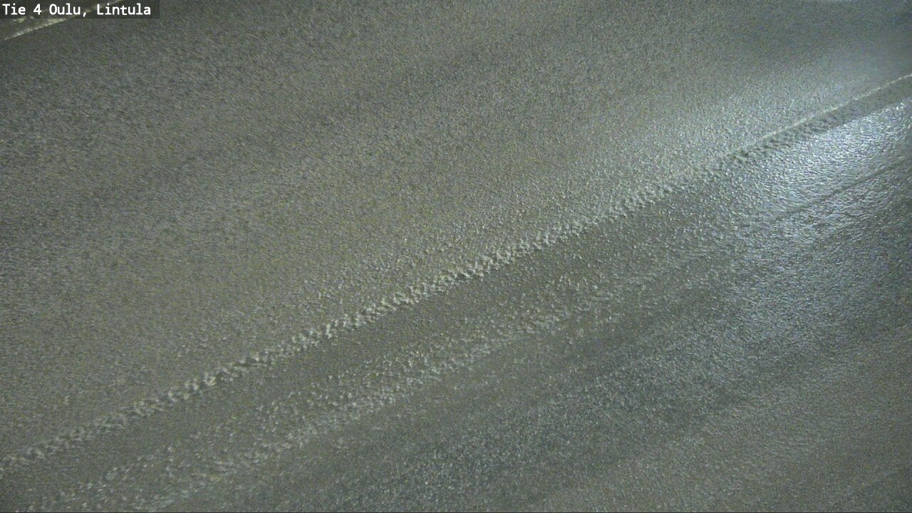 Weather Camera Image Väg 4 Uleåborg, Lintula, Oulu, Pohjois-Pohjanmaa